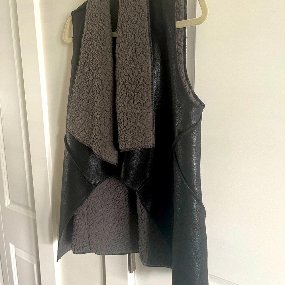 Cherish Black and Gray Vest